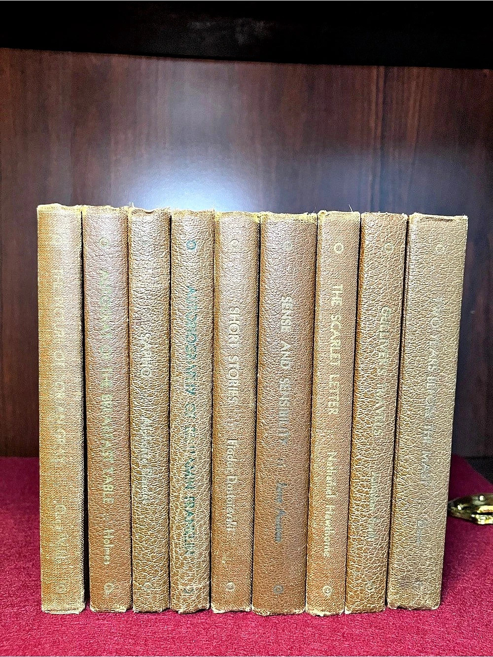 1939 University Classics collection Book Set (9 books)